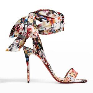 Authentic Christian Louboutin Crosse Du Dessert Size 36.5